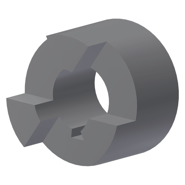 Coupling Flange, L-110, 7/8in PHS, 20HP Unit, 040112