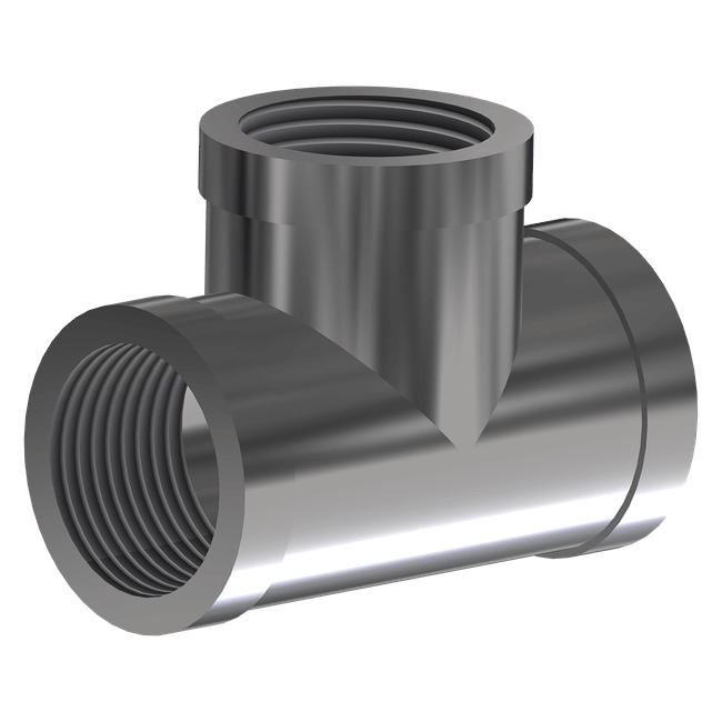Tee, 3/4in NPT, Stainless Steel, 600297