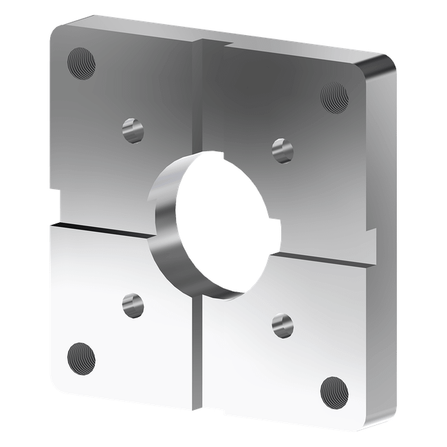 Adapter Plate for PECO Wrap-Arounds, Aluminum, 720208