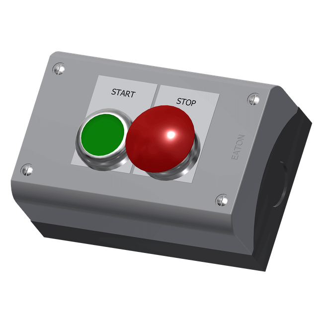 Start Stop Station, Stainless Steel, NEMA4, 901658
