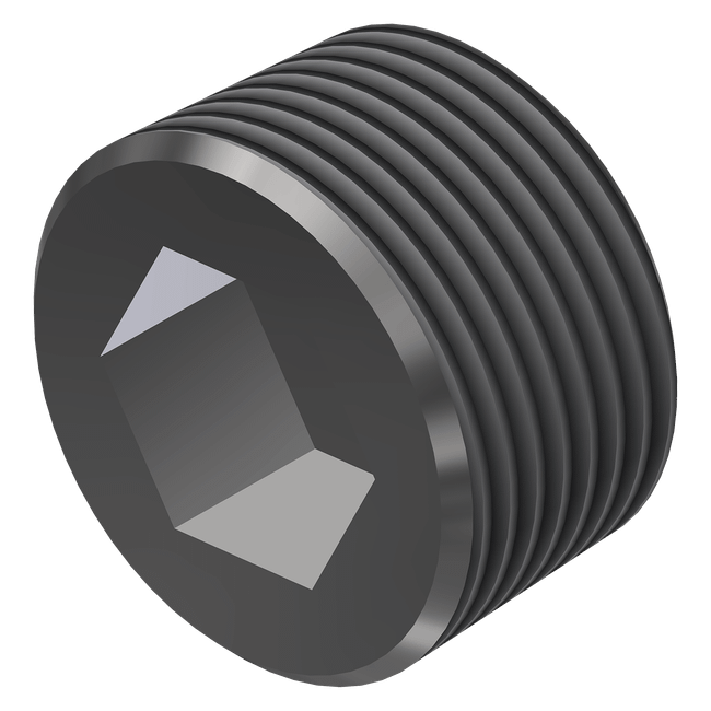 Socket Plug Plated Steel HD, 3/4NPT, 999051