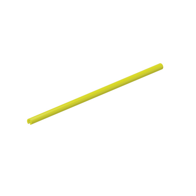 UHMW Rod Mount, Conveyor Guide Rail, 5ft L, Yellow, 510046