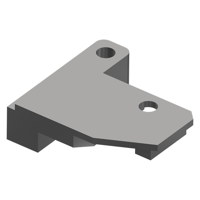 Wrap Around Bracket, PassengerSide Stabilizer Extension, Bolt On, Stainless Steel WA720F/FO, 993970