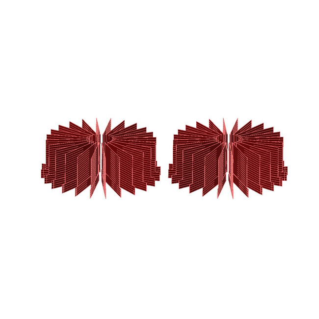Cloth Set, PE118, Red Non-Fade, 118004R