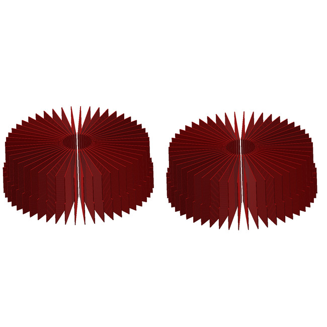 Foam Set, PE118, Red Soft Flex, 1/4, 118008R