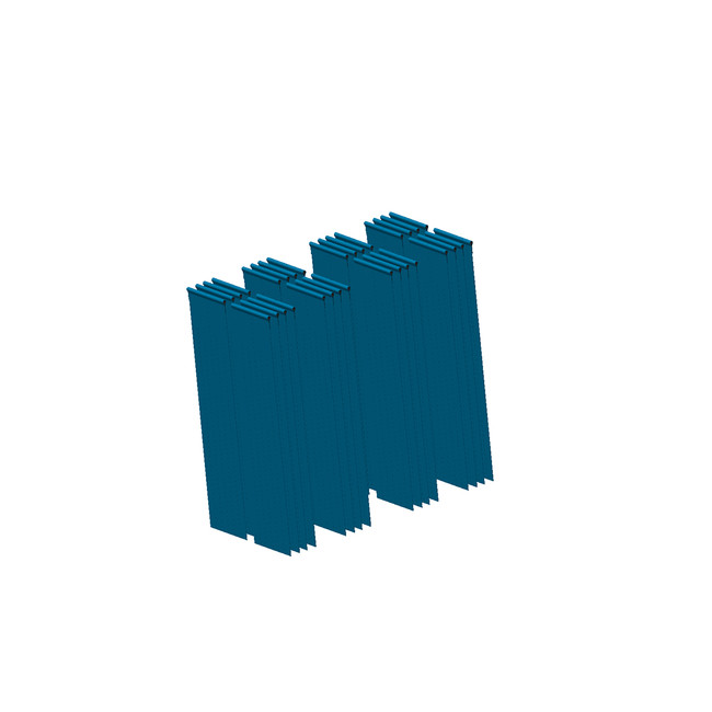Cloth Set Non Fade, Mc08, Blue Non-Fade, 670804B