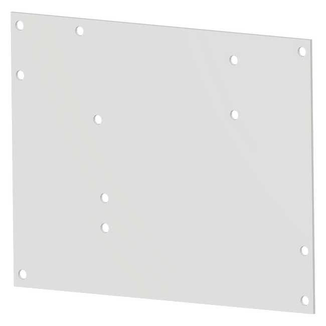 Enclosure Plate for #901284, 10in x 8in, 901285