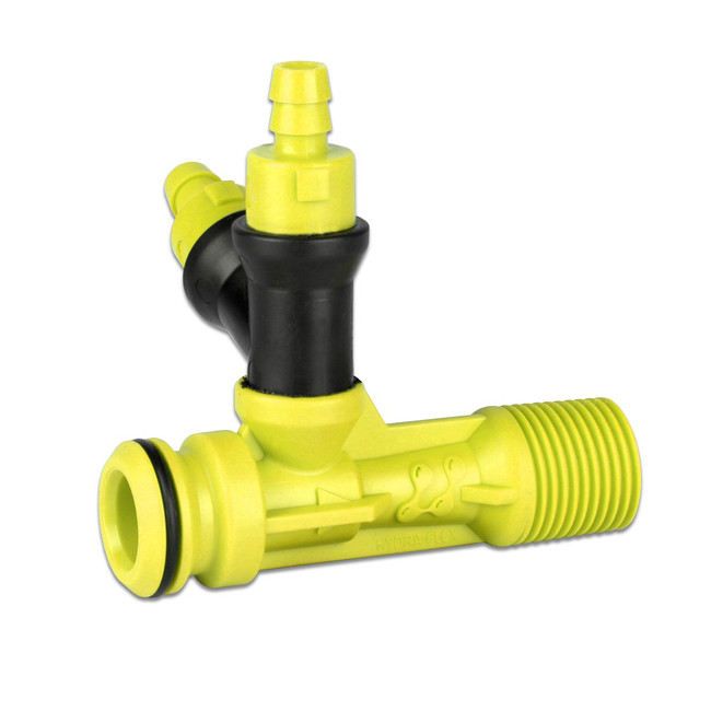Dual Composite Injector, PC2, 3/8in MPT, 0.50GPM, Yellow, 729040