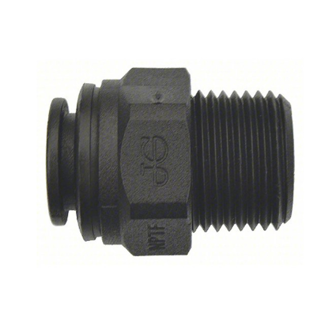 Adapter, Push to Connect, 3/8in MPT x 3/8 PTC, 3000527