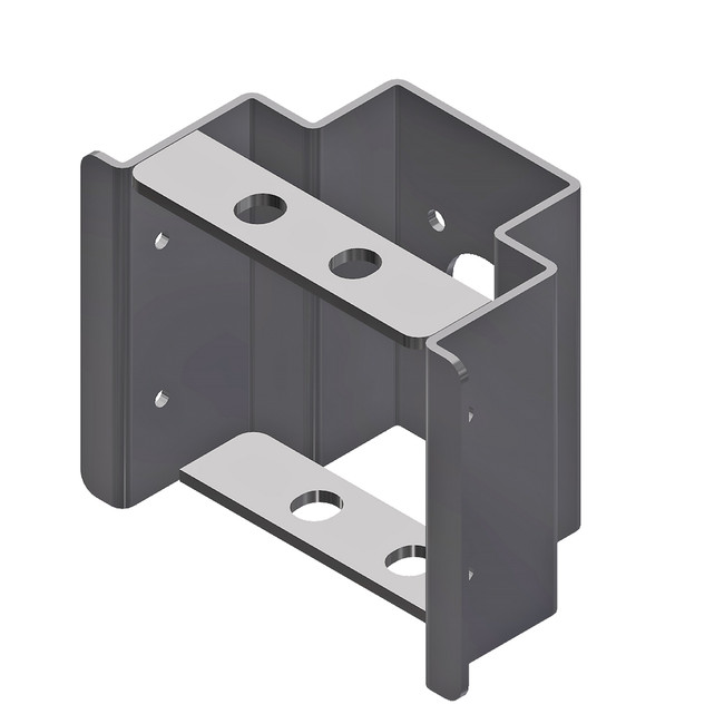 Hydraulic Motor and Bearing Mount Weldment