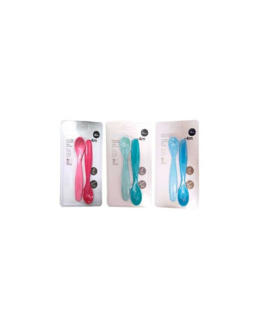 Suavinex cuchara +4 m 2 unidades