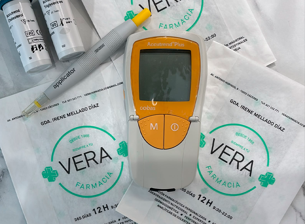 control parámetros farmacia vera..