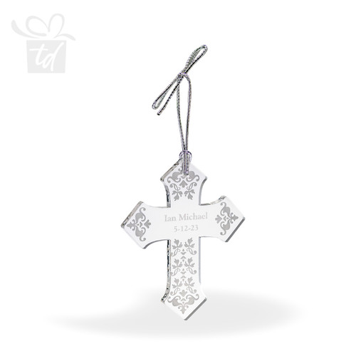 Filigree Cross Ornament