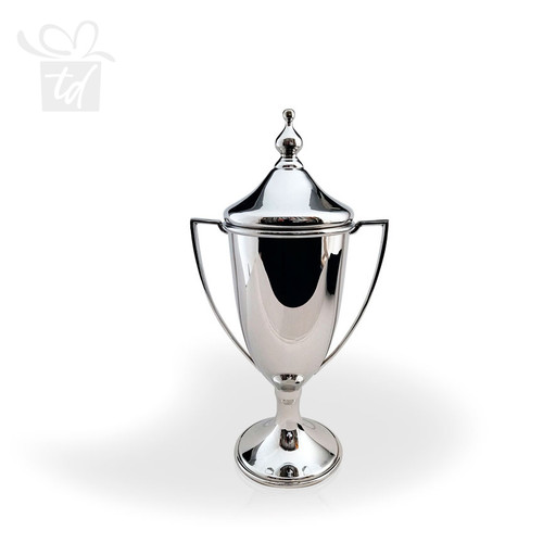 Ashe Pewter Loving Cup Lidded 12 in.