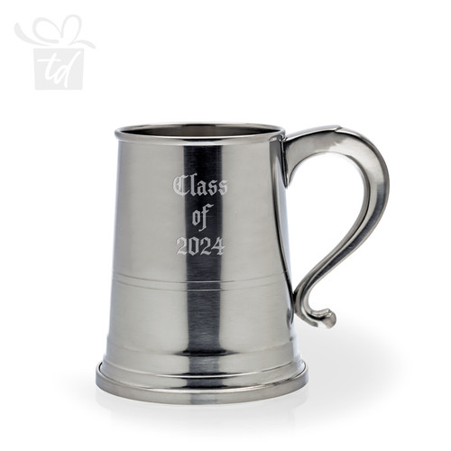 Oxenford Pewter Tankard - 22 oz - front