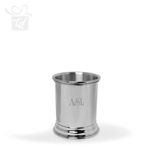 Pewter Louisiana Mint Julep Cup - 9oz