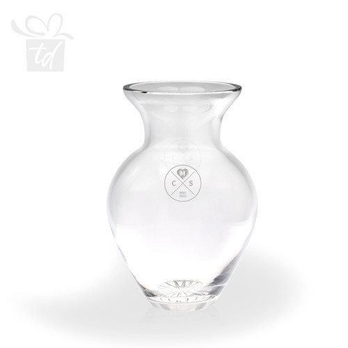 Delilah Crystal Vase - Small