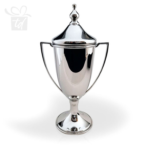 Ashe Pewter Loving Cup Lidded 17.5 in.