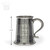 Double Celtic Large Band Pewter Tankard-dimensions