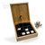 Stainless Steel Whiskey Stone Set-angle