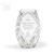 Rytel Flat Rim Cut Crystal Vase front