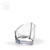 Reason to Smile Crystal Heart Vase-Right Side
