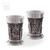 Pewter Albrecht Durer Shot Cups 2pc - 1.5oz - side 1