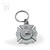 Pewter Fire Dept. Key Ring