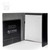 Black & Gray Portfolio with Notepad - open
