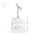 Realtor House Christmas Ornament - dimensions