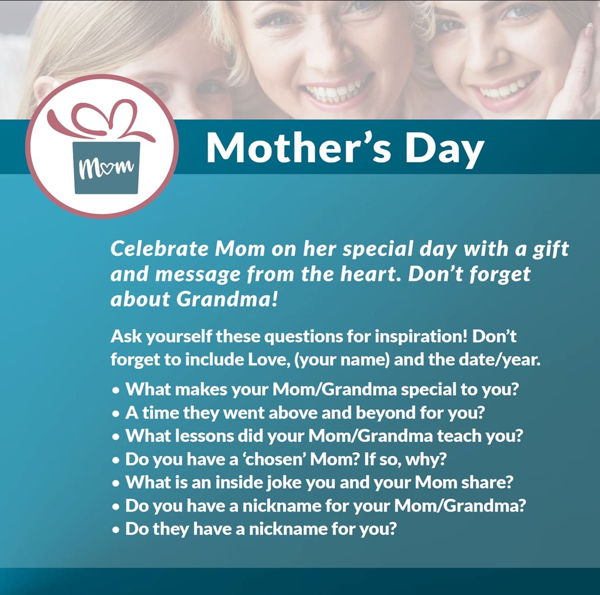 Thomas Dale Message Book - Mother's Day