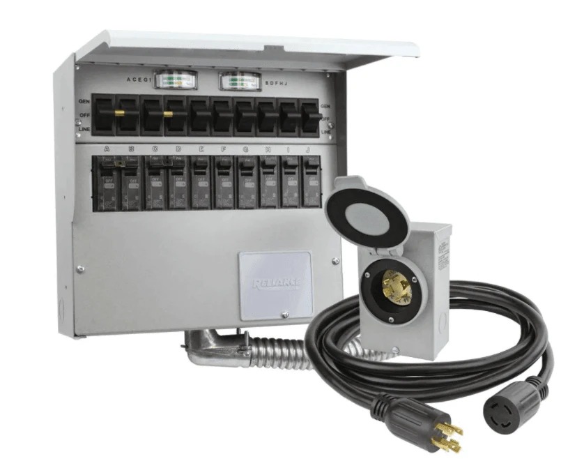 Solar Generator Switch Generator Changeover Switch RevoPower 722208350076 10 Circuit