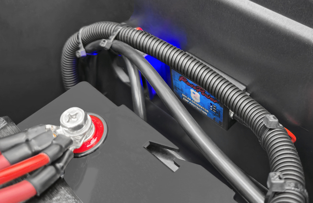 RevoPower 722208352520 EMP Defender installed in solar generator