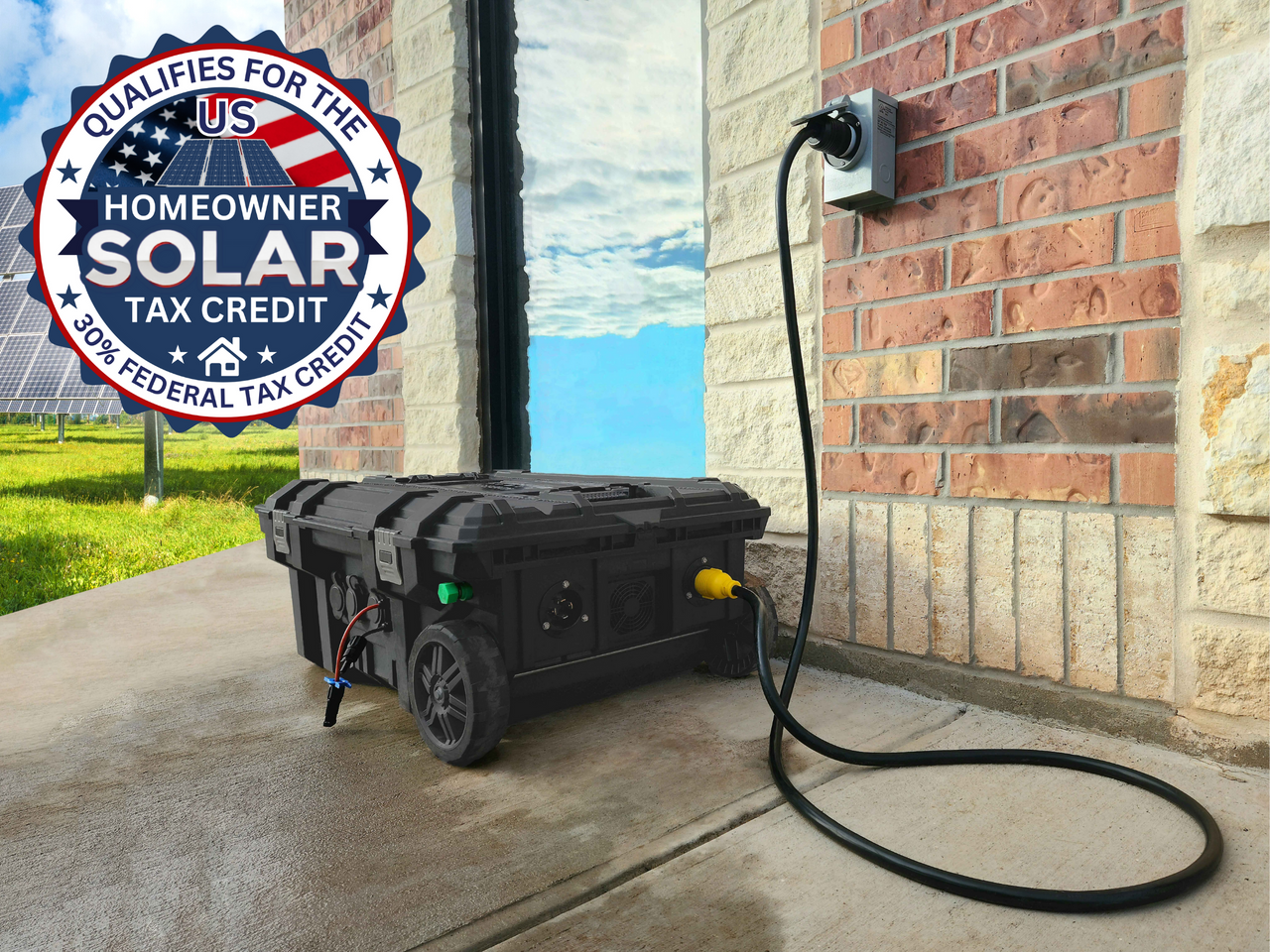 solar and propane generator ALP Portable 100W Propane Generator  Outer Provisions