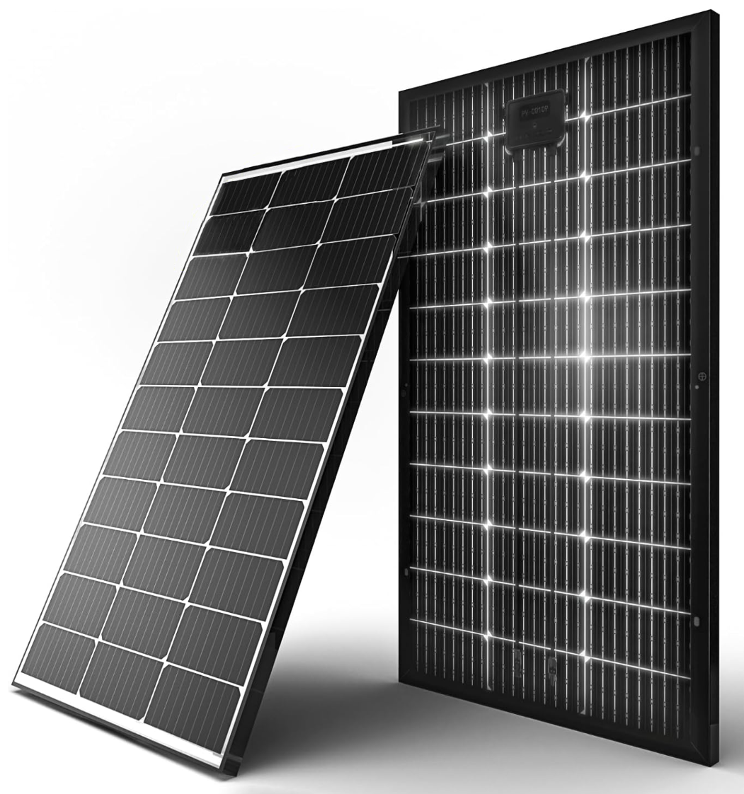 RevoPower 722208358157 100W Bifacial Monocrystalline Solar Panel