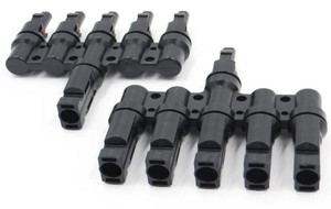 Solar Panel Splitter Adapter (Branch Connector) for Wiring PV Solar Panels in Parallel, Pair