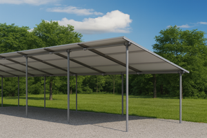 EZArray Modular Solar Panel Array Bracket System, any Panel Size, Ground Mount, Ground Pipe / Pole Mount EZArray Modular Solar Panel Array Bracket System, any Panel Size, Ground Mount, Ground Pipe / Pole Mount