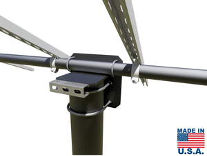 4" or 6" Pipe Solar Panel Pole Mount / Stand with rail kit set Adjustable, Made in USA DIY Solar Generators 4" or 6" Pipe Solar Panel Pole Mount / Stand with rail kit set Adjustable, Made in USA DIY Solar Generators