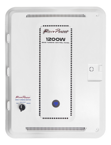 1,200W Wind Turbine Control Panel with Charge Controller, Dump/Divert Load, Brake, Plug and Play RevoPower
