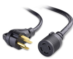 240V Wall Charging Cord for Rebel L14-30R to 14-50P DIY Solar Generators 240V Wall Charging Cord for Rebel L14-30R to 14-50P DIY Solar Generators
