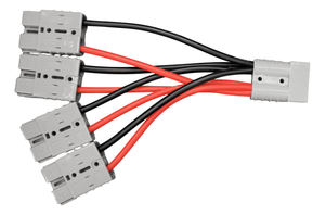 DC Wiring Splitter quick disconnect with 50A Anderson Connectors DIY Solar Generators DC Wiring Splitter quick disconnect with 50A Anderson Connectors DIY Solar Generators