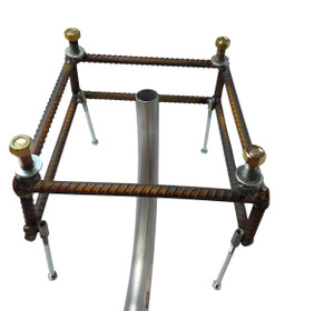Concrete Rebar Cage with Bolts for our Tilting and Stationary Wind Turbine Base DIY Solar Generators Concrete Rebar Cage with Bolts for our Tilting and Stationary Wind Turbine Base DIY Solar Generators