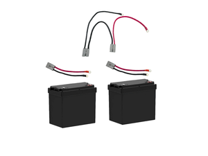 100Ah Lithium Iron Phosphate LiFePO4 Battery Kit with Wiring Harness RevoPower