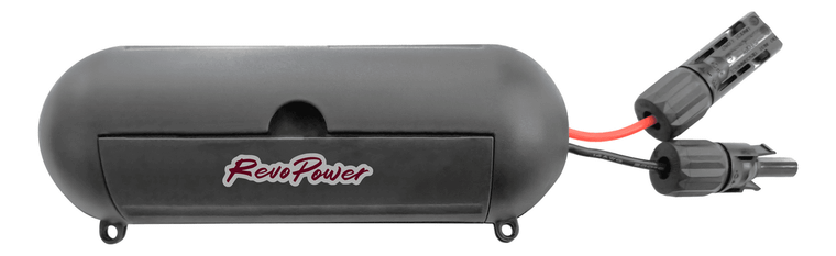 RevoPower Fortress Micro: Outdoor 12V Solar Landscape Holiday Lighting Solar Generator with USB Output