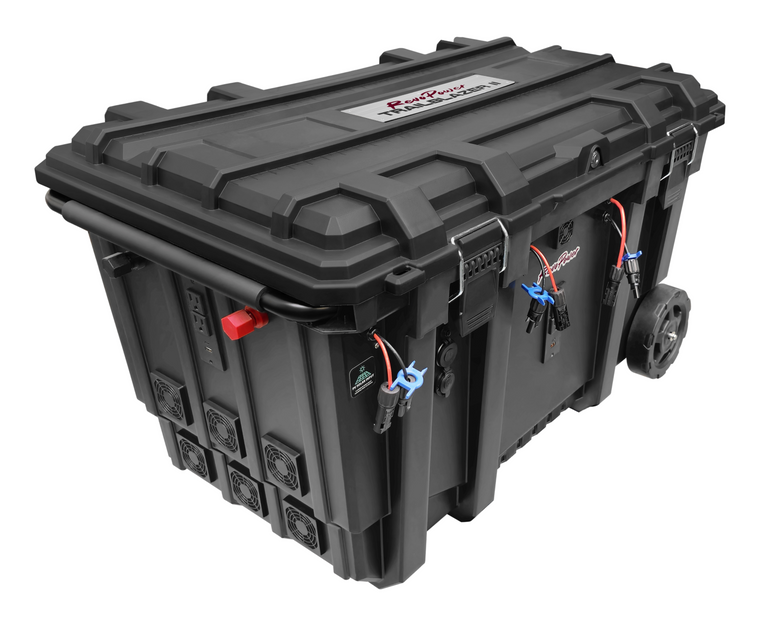 RevoPower Trailblazer II Wind & Solar Generator: Made in USA, DIY Customizable & up to 10kW Output & 9.6kWh LiFePO4 Capacity