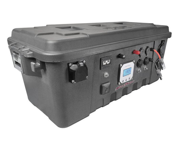 RevoPower Fortress Overlanding Solar Generator Battery Box for 12V AGM, SLA, LiFePO4 or Lithium Batteries RevoPower