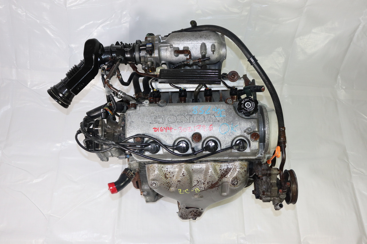 JDM Honda Civic Del Sol ZC D16Y7 1.6L Sohc Non Vtec Engine 1996-1997