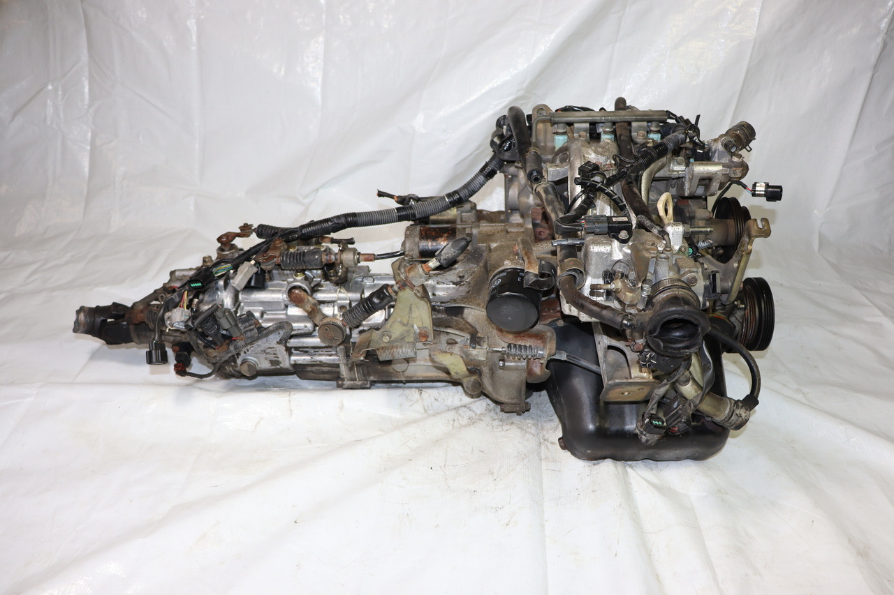 JDM Mitsubishi U62T Minicab 3G83 660cc Engine And 4WD 5 Speed