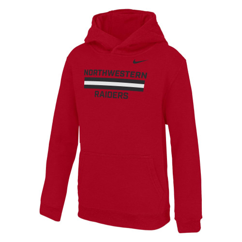 YOUTH NIKE RAIDERS HOOD (RED)