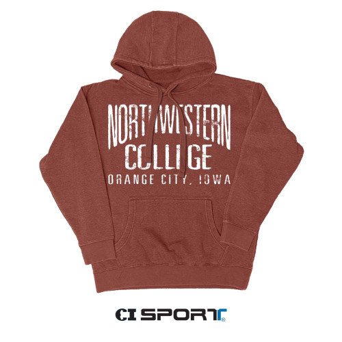 CI SPORT THROWBACK HOODIE (RUST)
